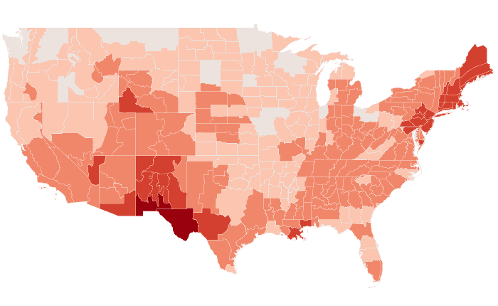 Temperature outlook map for OND 2024