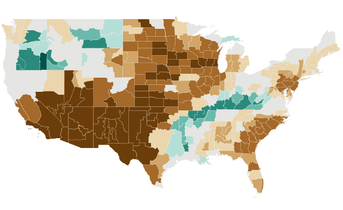 Observed precipitation departure from normal for DJF 2024-25