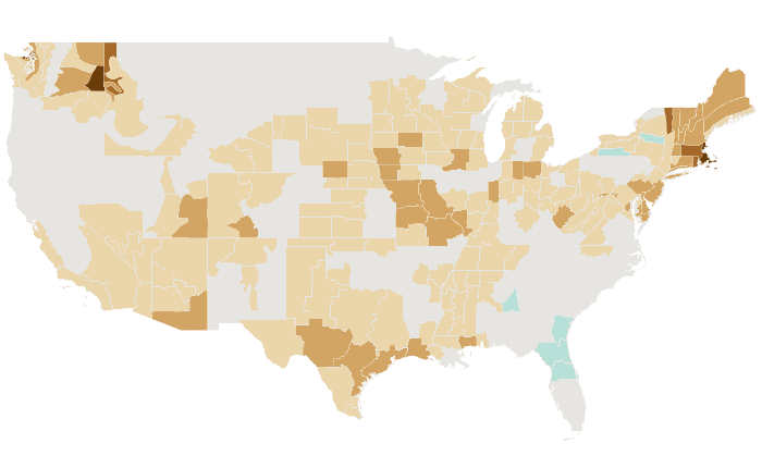 Precipitation outlook map for MAM 2025