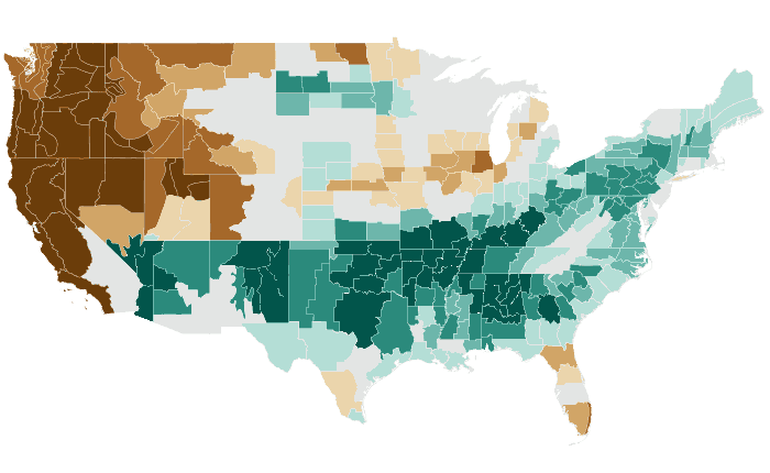 Observed precipitation departure from normal for AMJ 2025