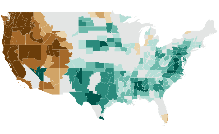 Observed precipitation departure from normal for MJJ 2025